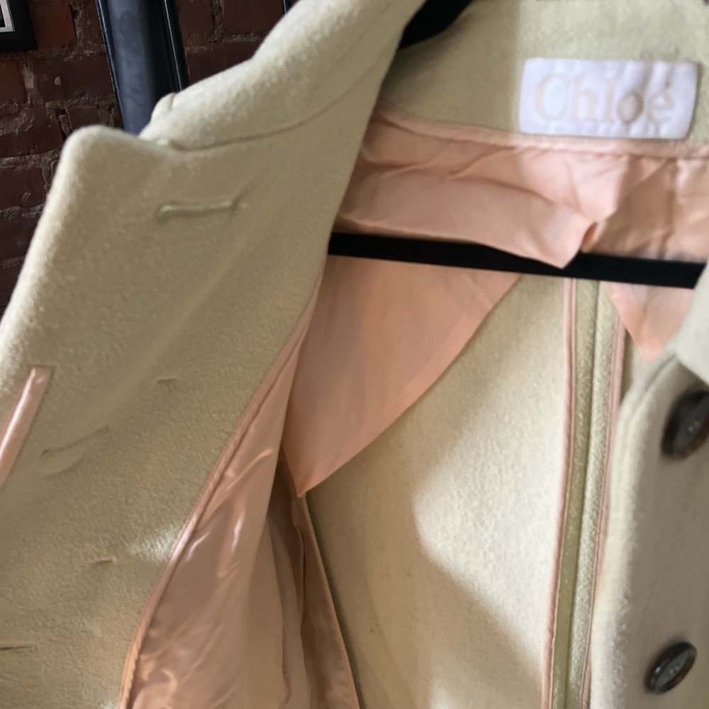 Chloe Cream Trench Coat